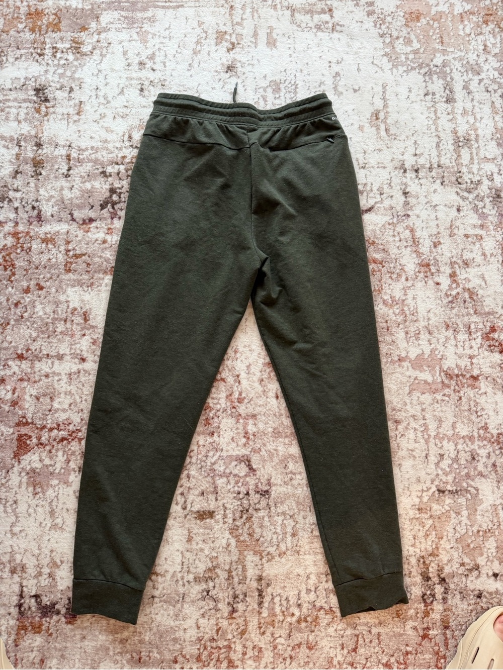 Athletic Works Dark Olive Green Sweatpants with Drawstring - Picture 3 of 5
